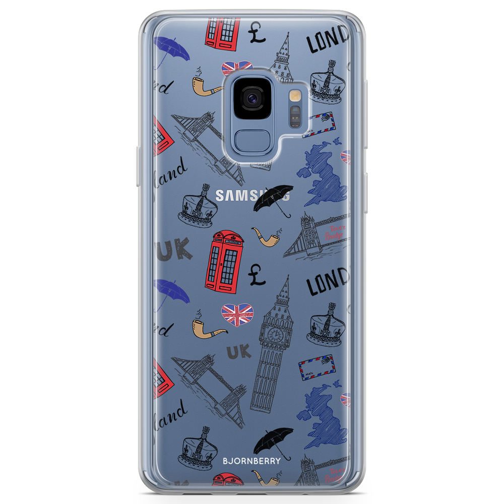 Samsung Galaxy S9 Fashion Case - UK Pattern