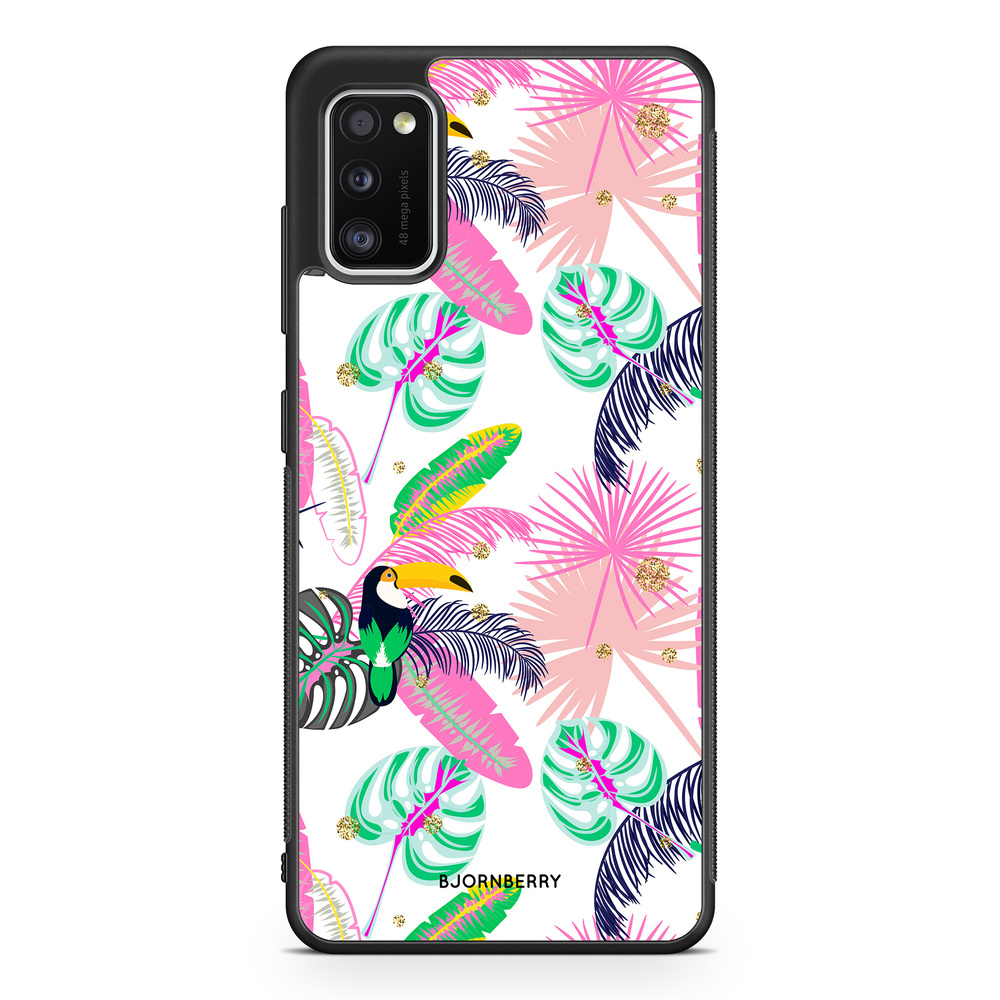Samsung Galaxy A41 Case - Tropical Pattern