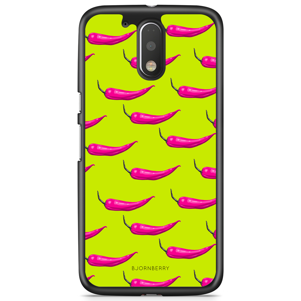 Moto G4/G4 Plus Case - Chilli Pattern