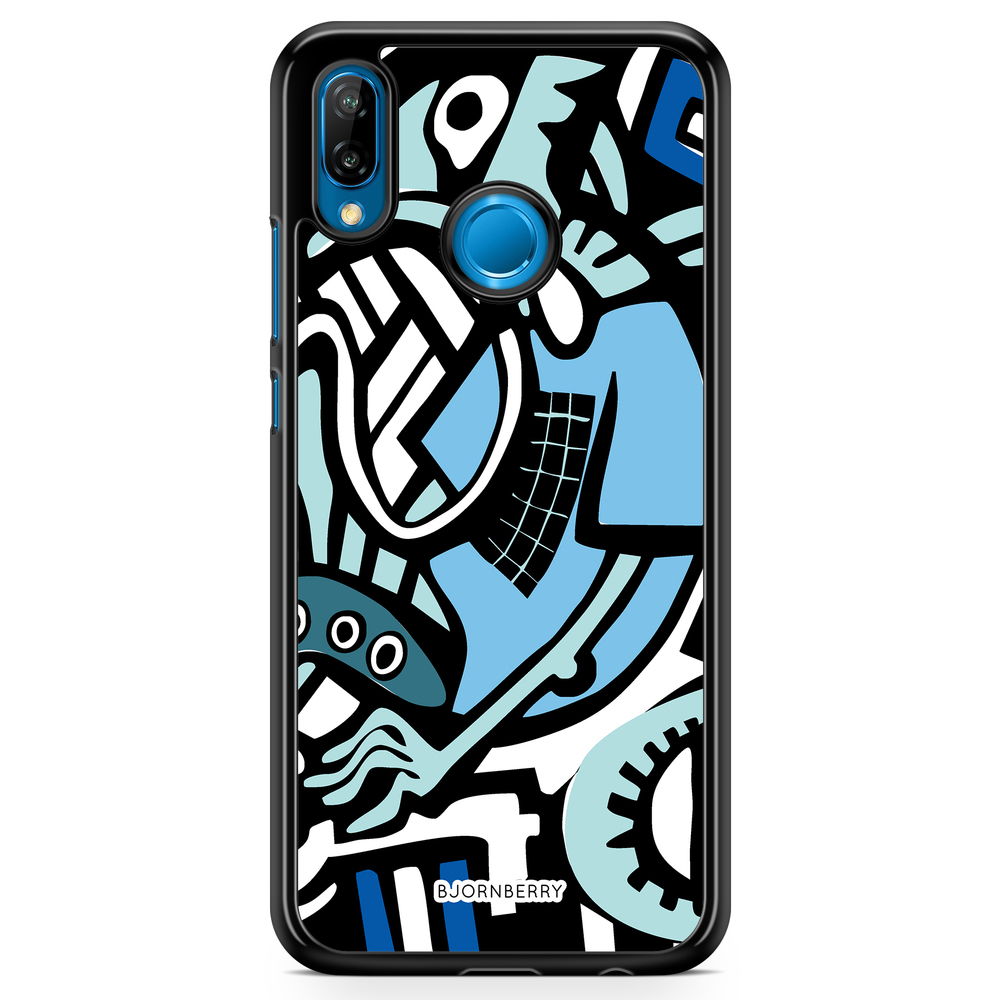 Huawei P20 Lite Case - Grafitti Lizard