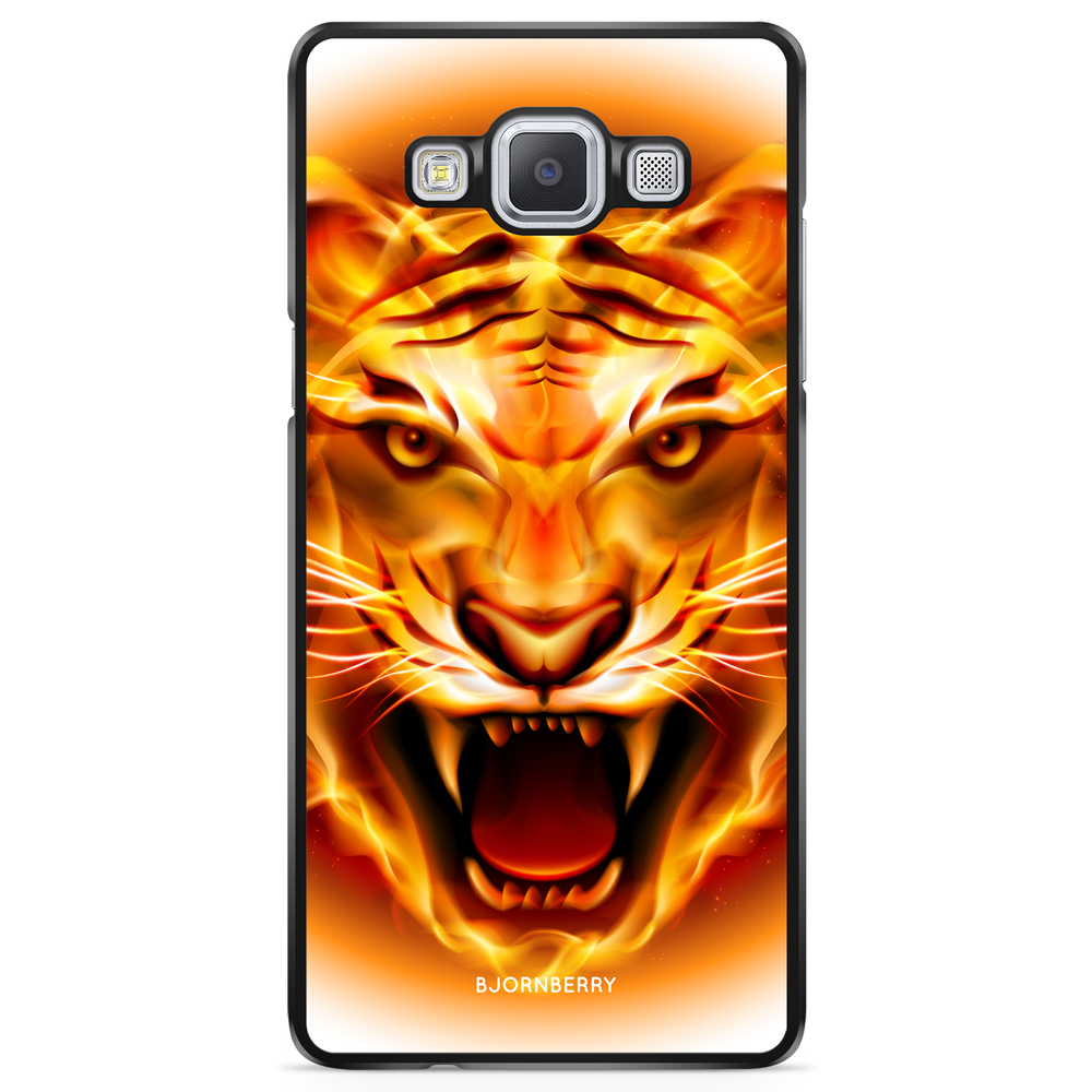 Samsung Galaxy A5 (2015) Case - Flames Tiger