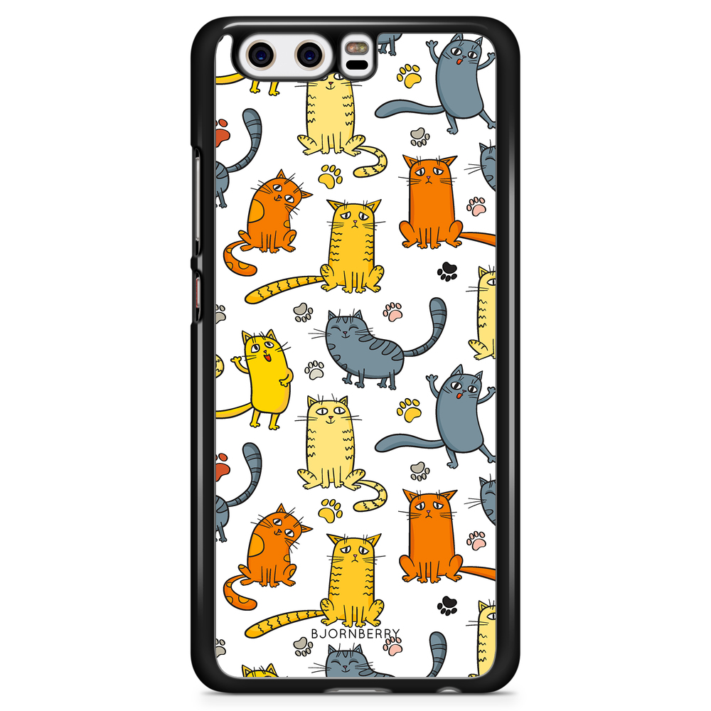 Huawei P10 Plus Case - Cat Pattern