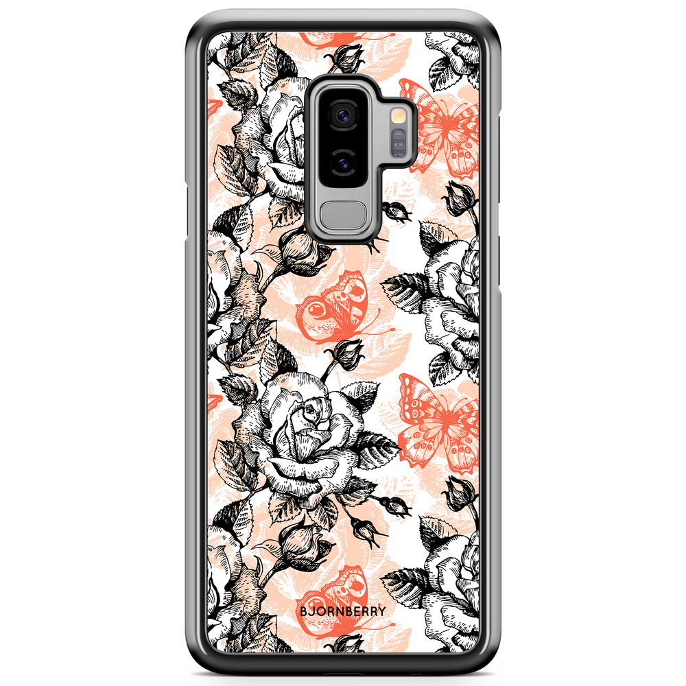 Samsung Galaxy S9 Plus Case - Roses & Butterflies