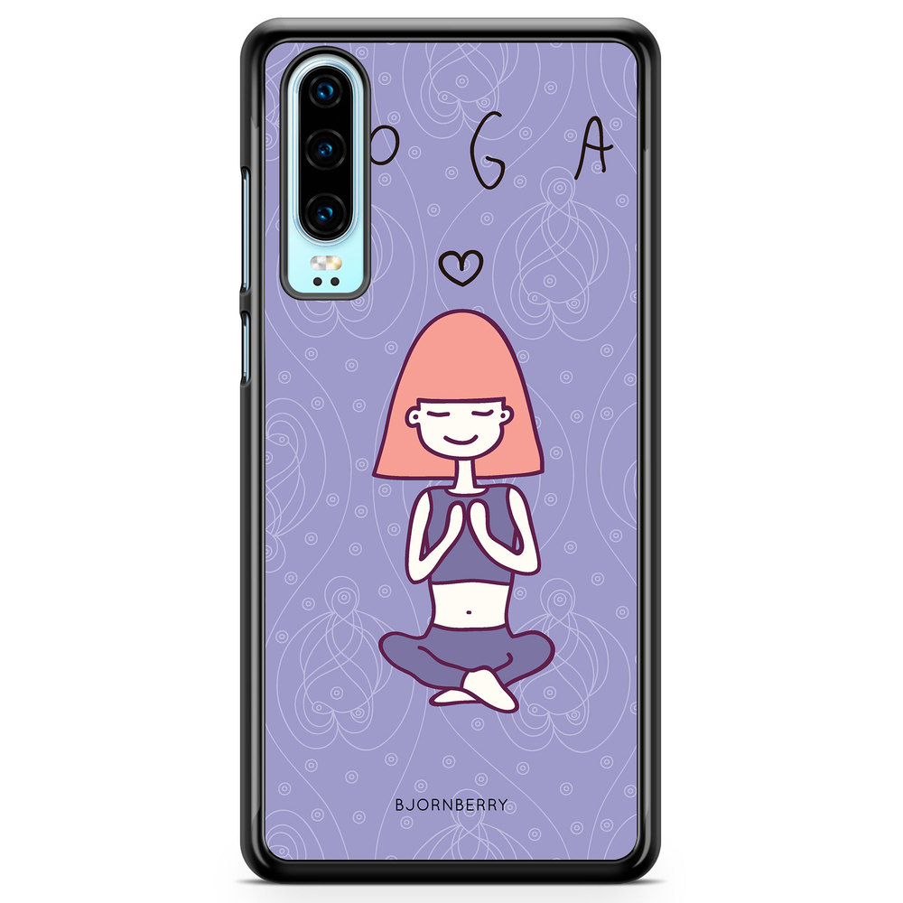 Huawei P30 Case - Yoga Girl