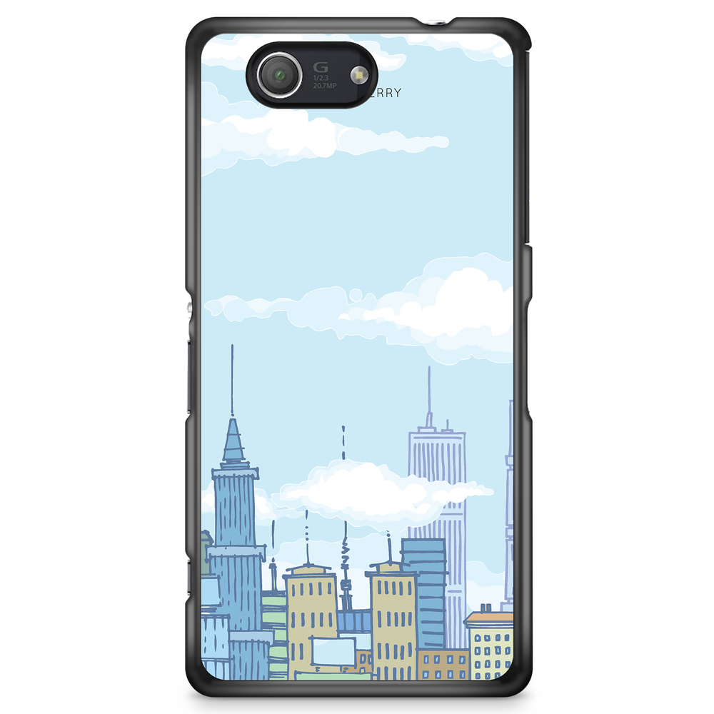 Sony Xperia Z3 Compact Case - Cartoon Skyline
