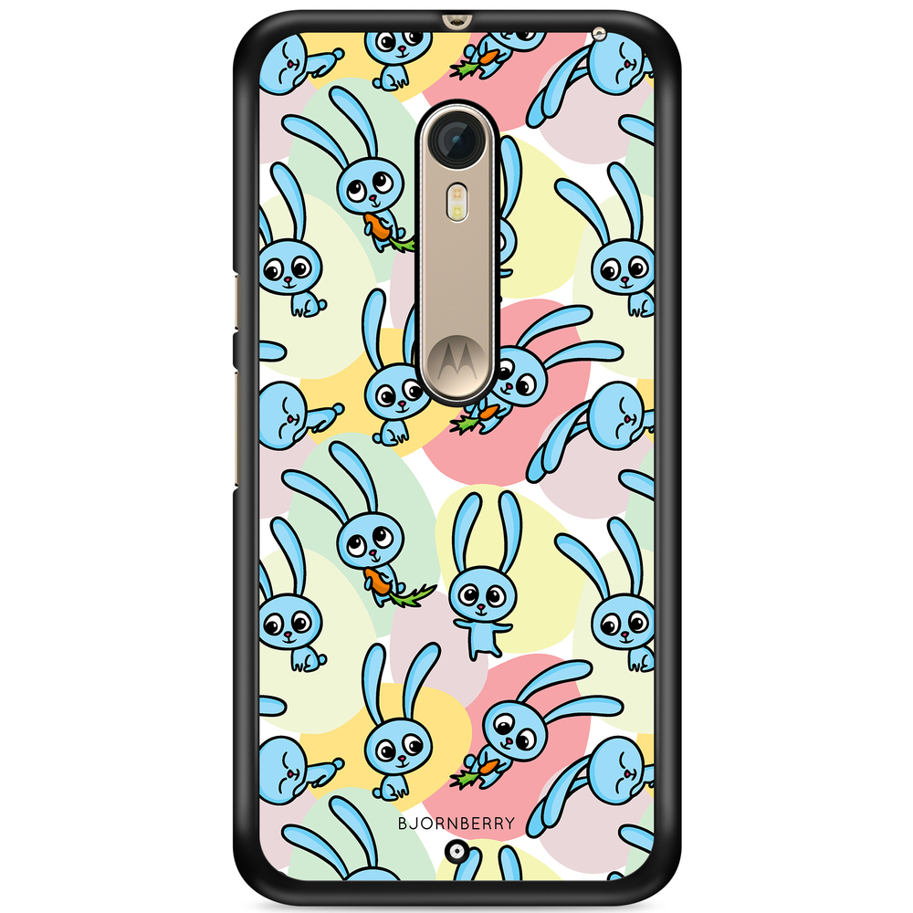 Moto X Style Case - Blue Rabbits