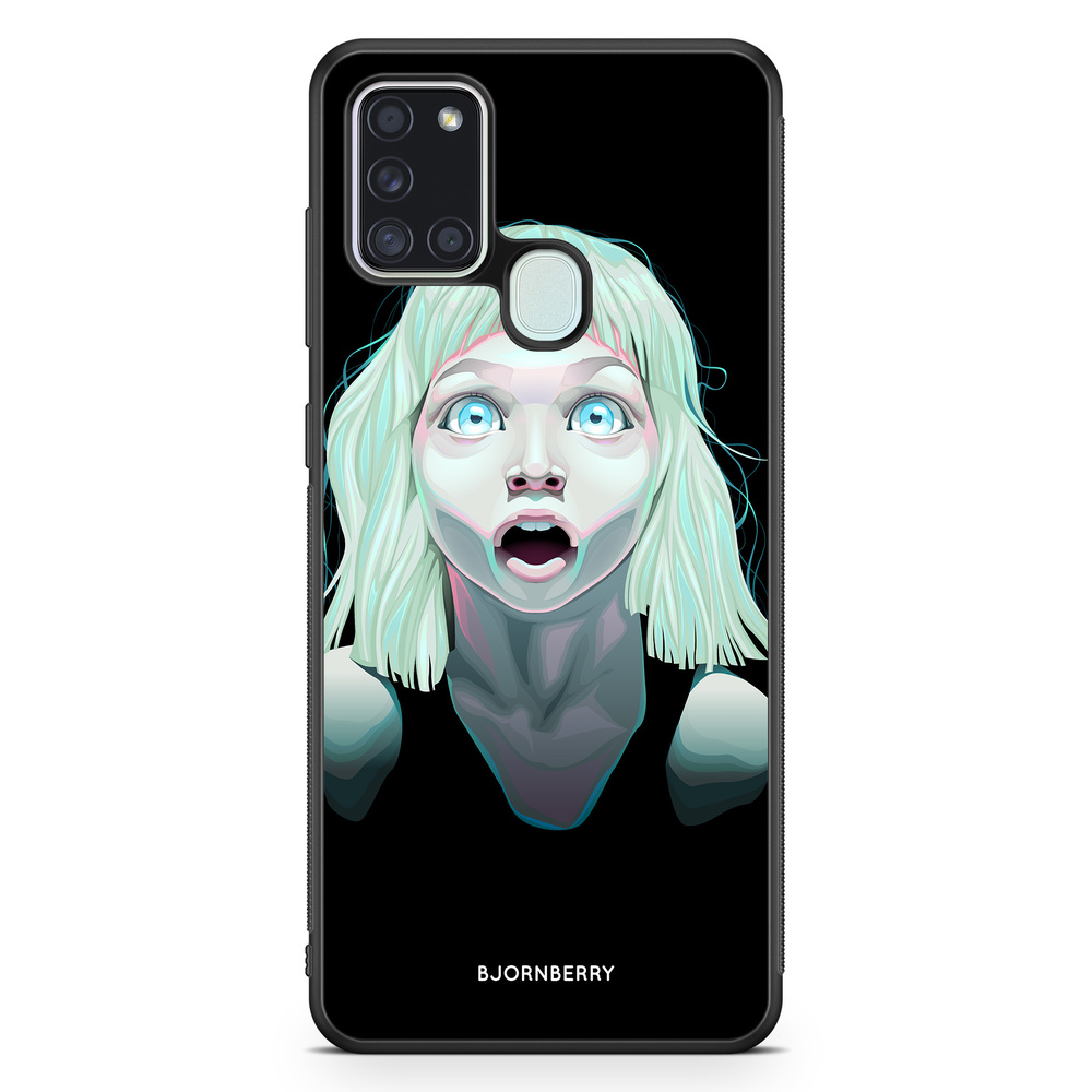 Samsung Galaxy A21s Case - Girl With Open Eyes