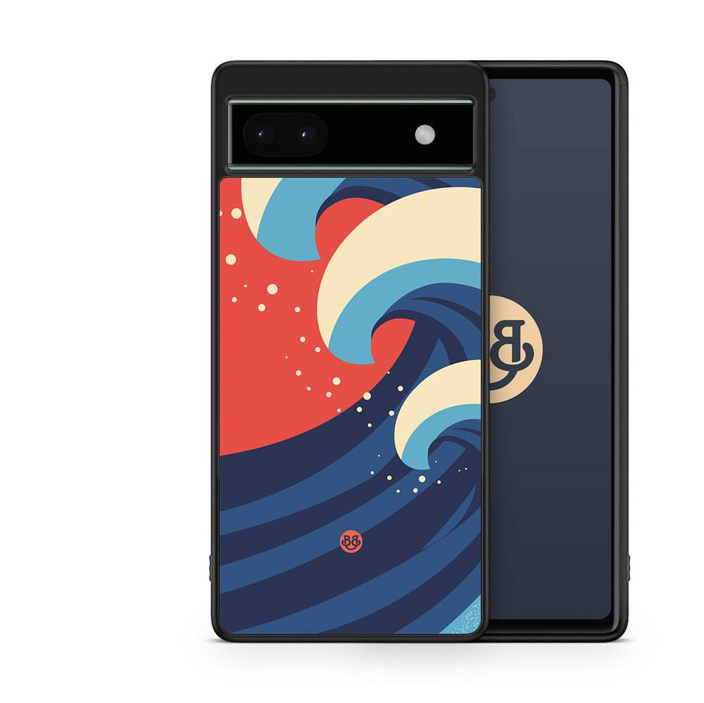 Google Pixel 6a Case - Waves