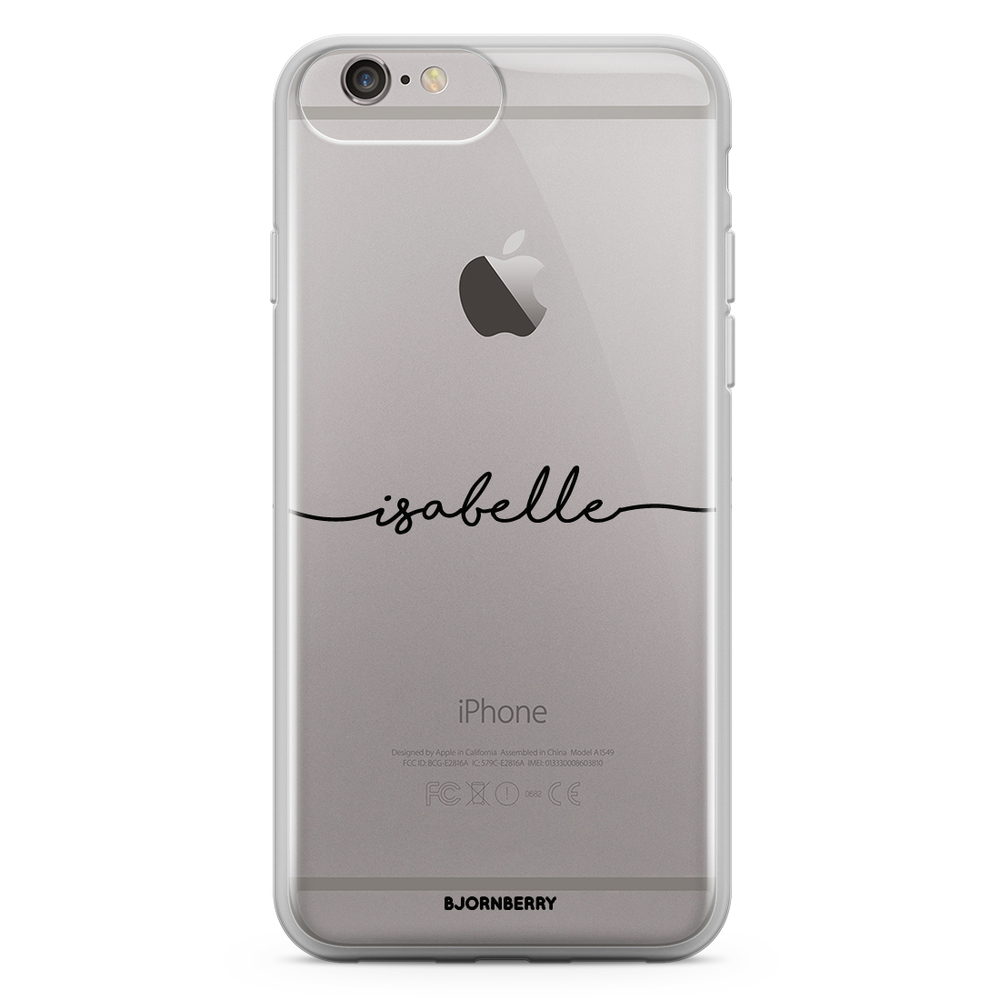 iPhone 6 Plus/6 Plus Case Fashion Custom - Name Black