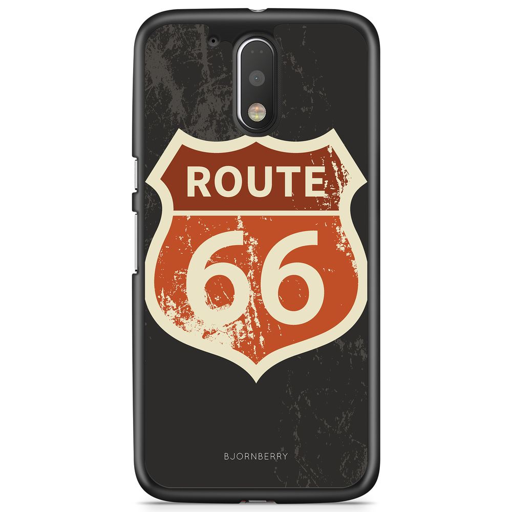 Moto G4/G4 Plus Case - Route 66