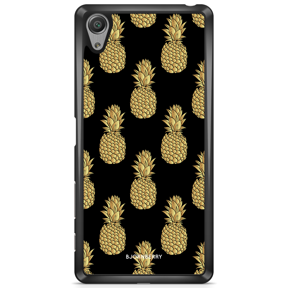 Sony Xperia XA1 Case - Gold Pineapples