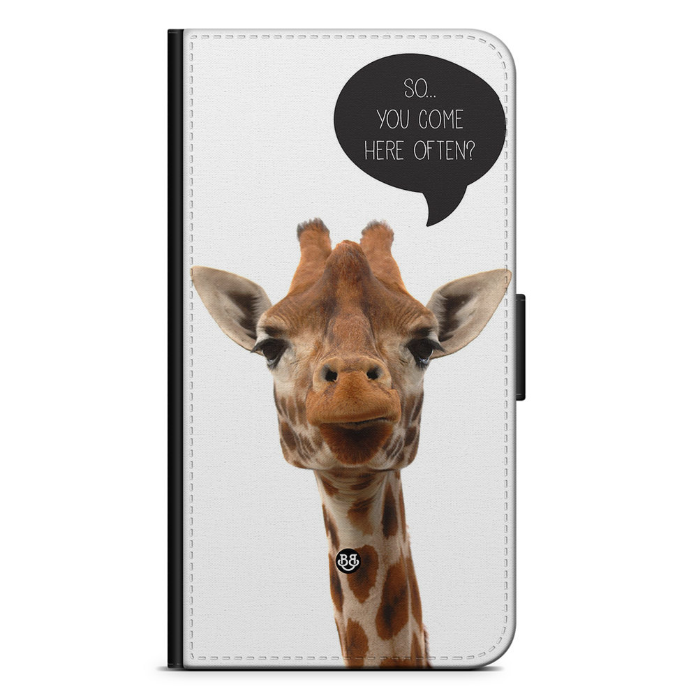 iPhone 14 Plus Wallet Case Giraffe BJORNBERRY