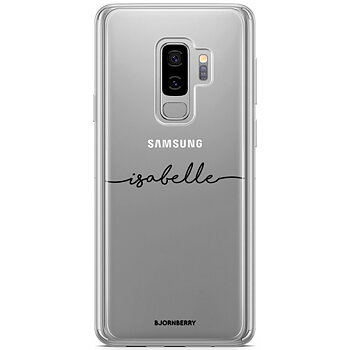 Samsung Galaxy S9 Plus Case Fashion Custom - Name Black