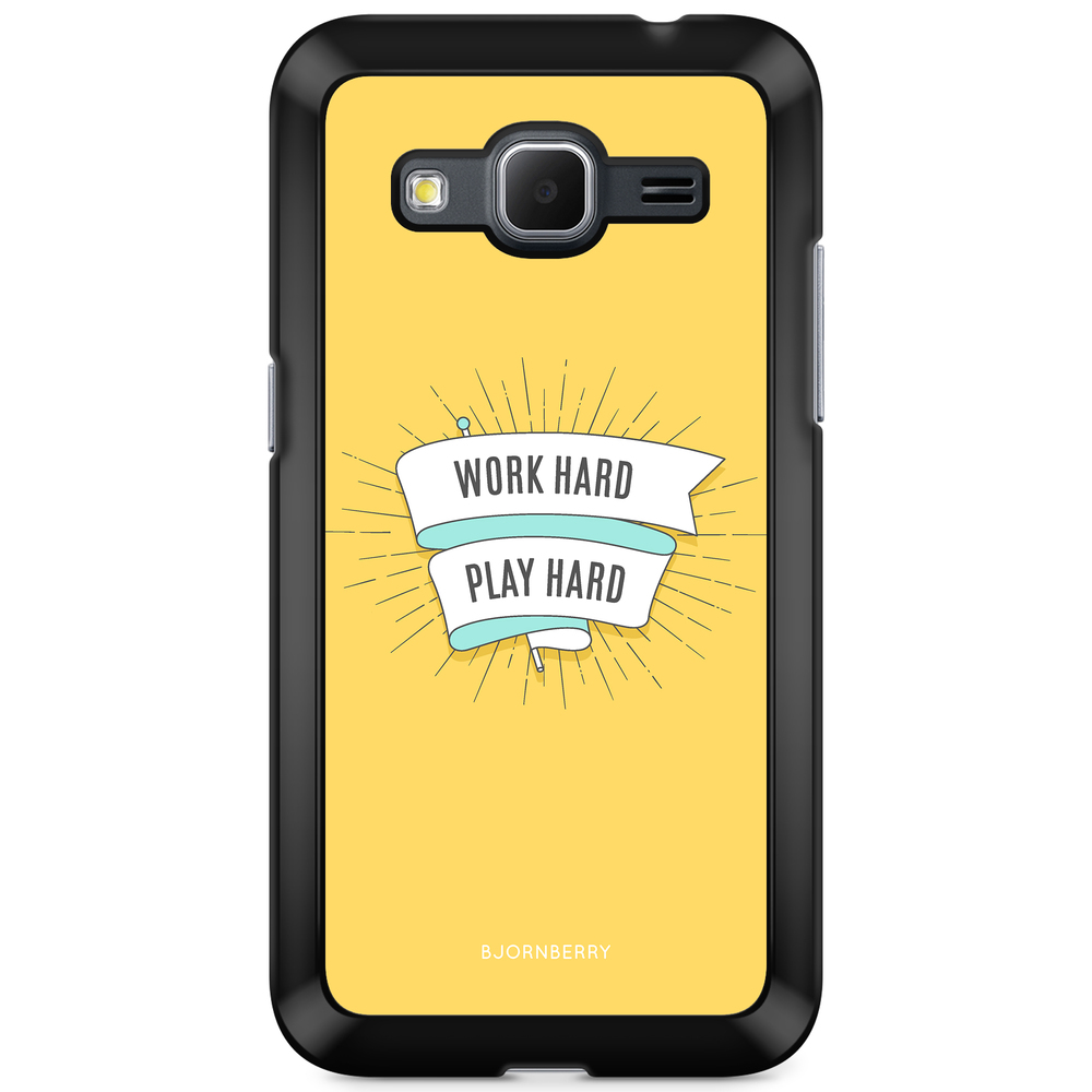 Samsung Galaxy Core Prime Case - Work hard play hard