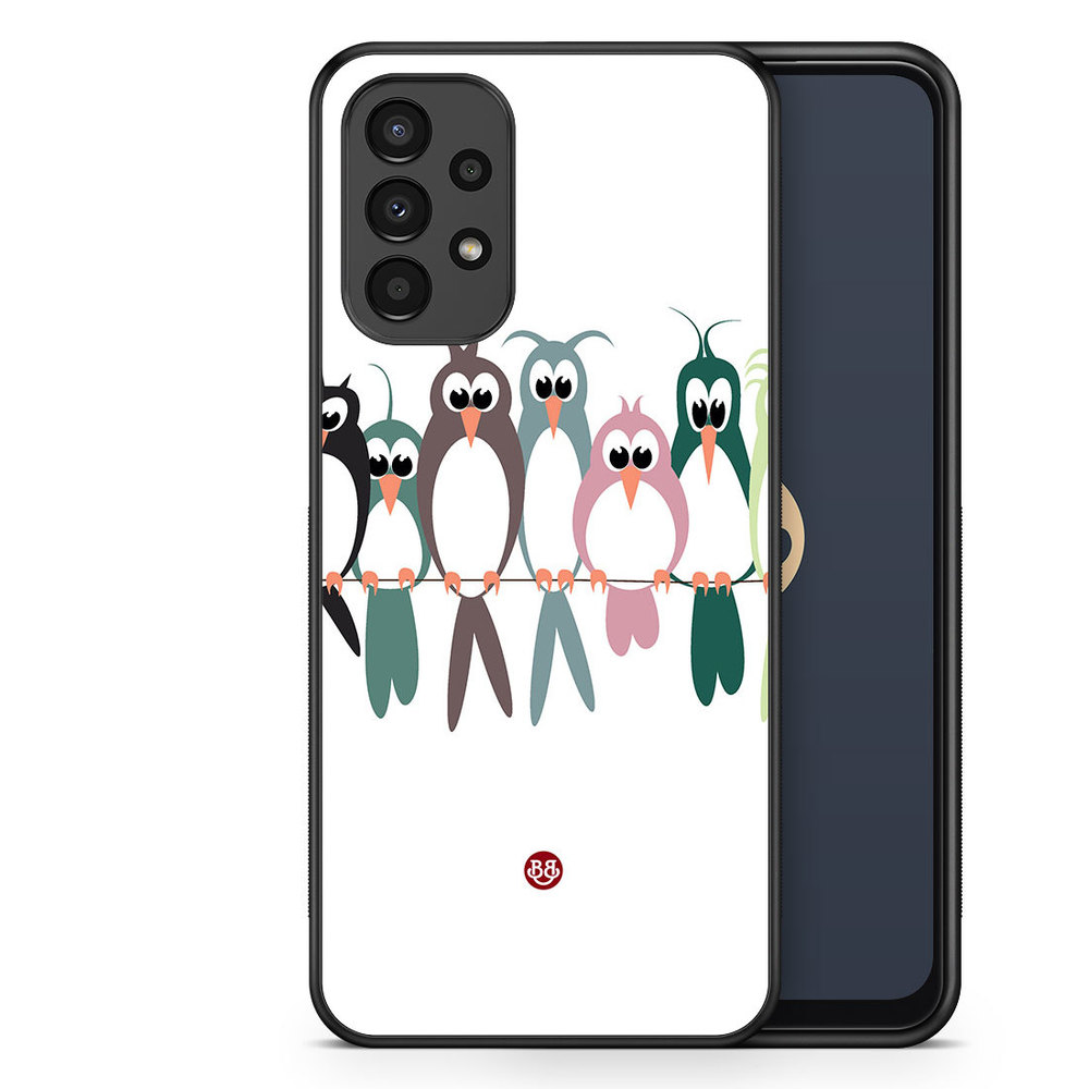 Samsung Galaxy A13 Case - Birds on a string