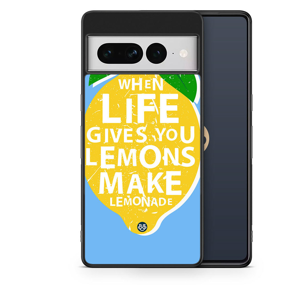 Google Pixel 7 Pro Case - Lemon Quote