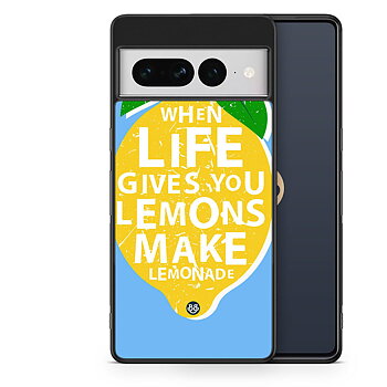 Google Pixel 7 Pro Skal - Citron & Citat