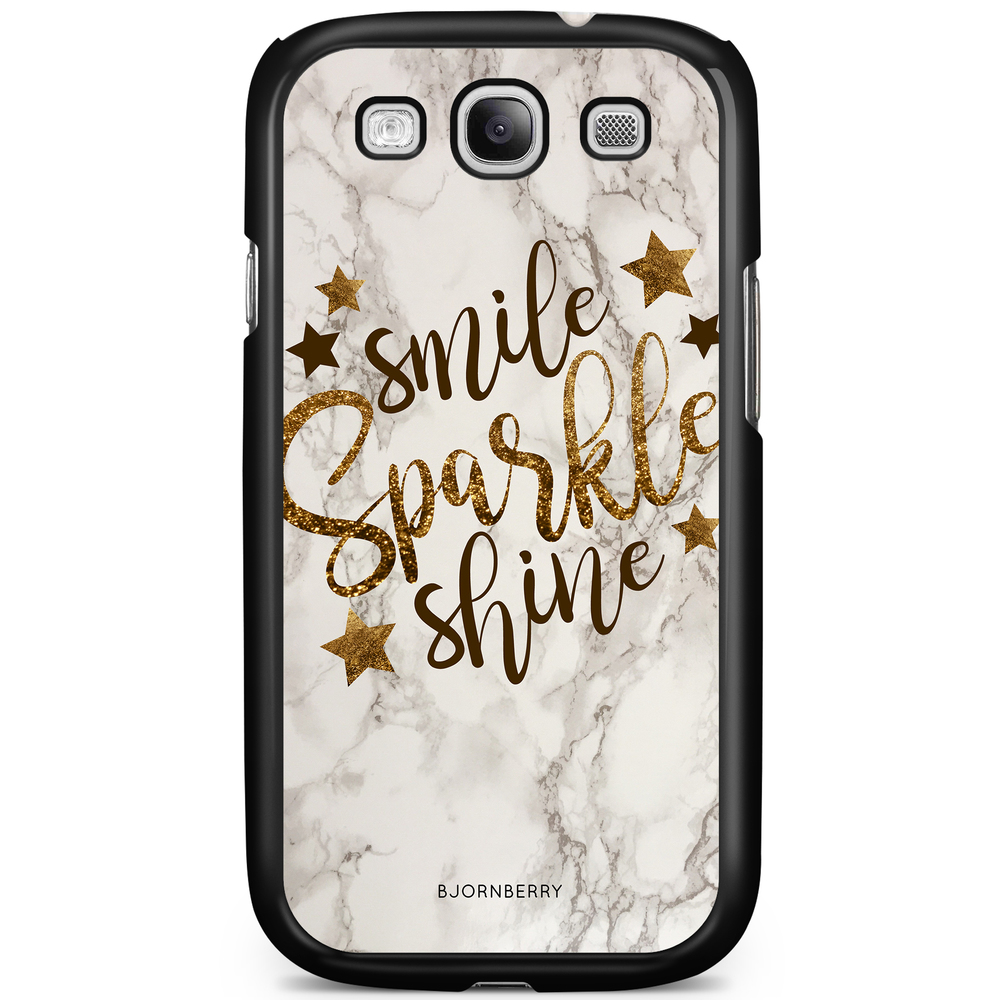 Samsung Galaxy S3 Mini Case - Smile,Sparkle,Shine