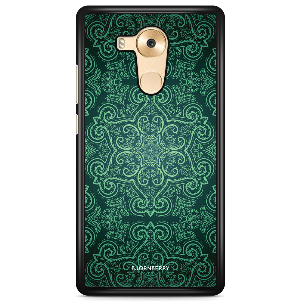 Huawei Mate 9 Pro Case - Green Retro Pattern
