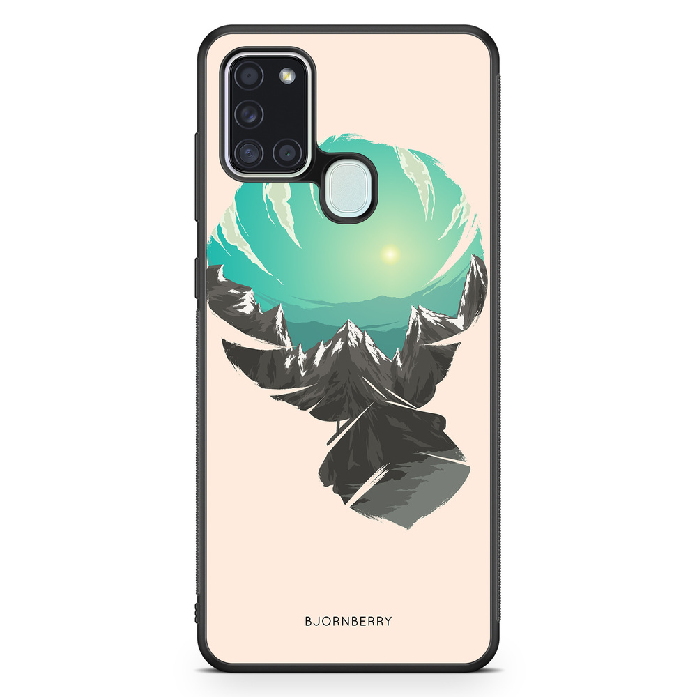 Samsung Galaxy A21s Case - Baloon Mountain