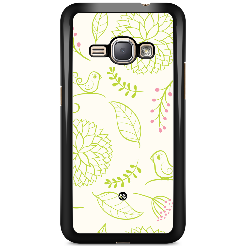 Samsung Galaxy J1 (2016) Case - Green Floral