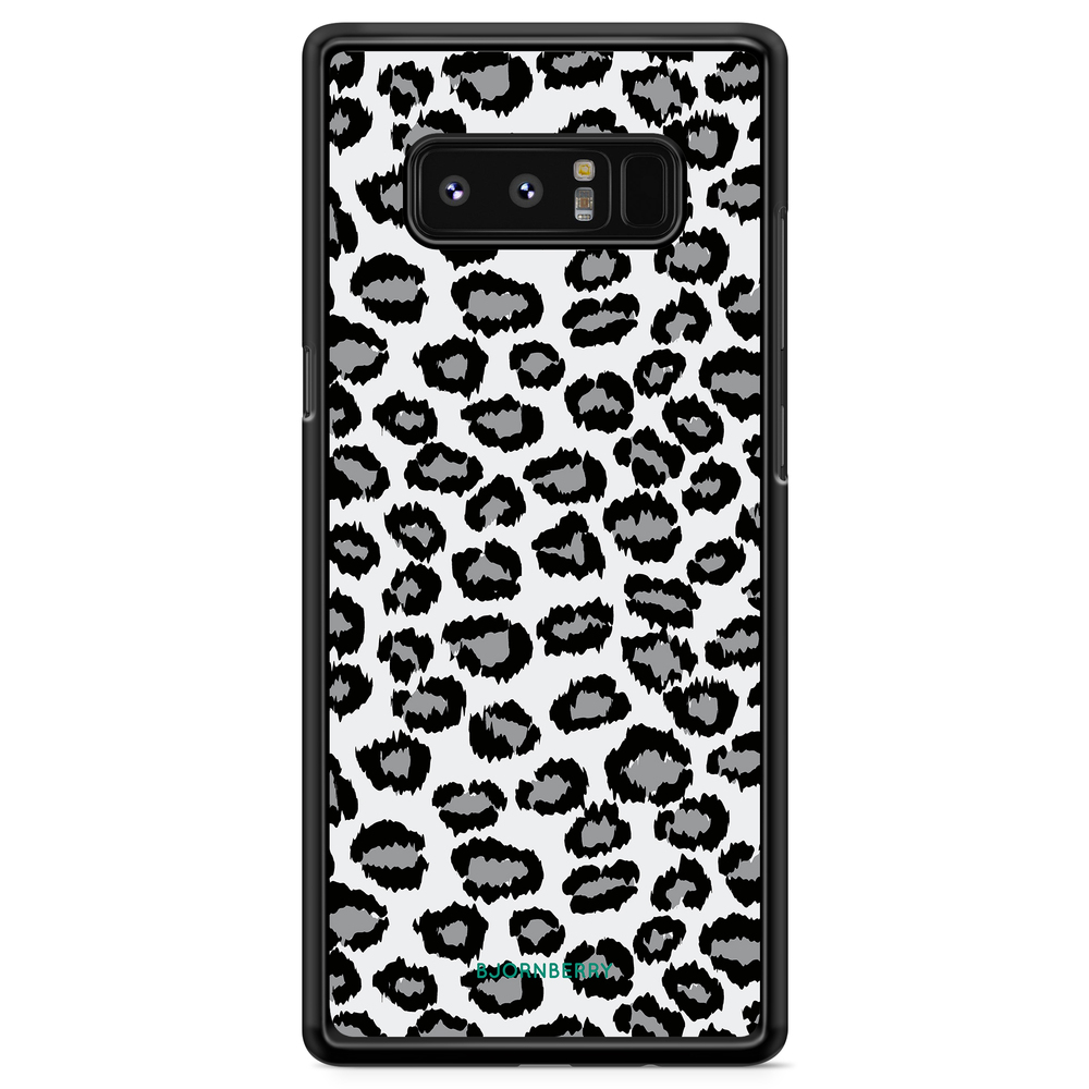 Samsung Galaxy Note 8 Case - Gray Leopard