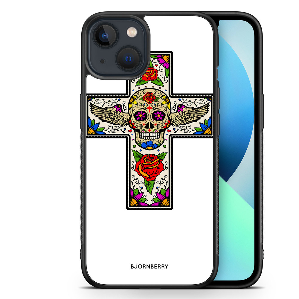 iPhone 13 Mini Case - Skull Cross