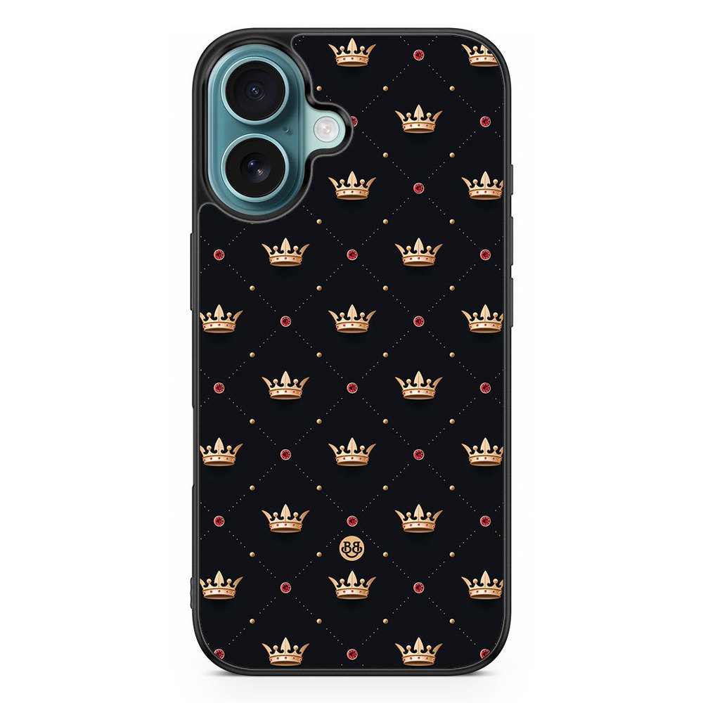 iPhone 16 Case - Golden Crowns