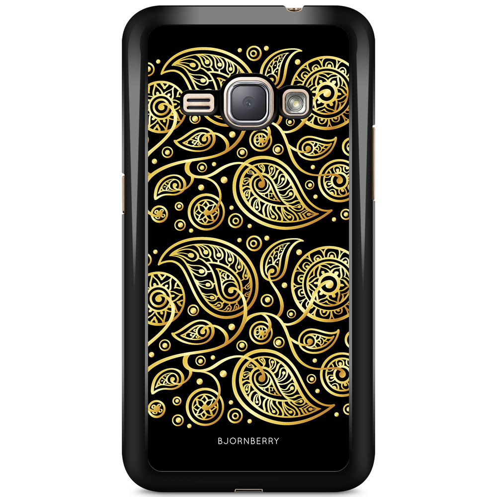 Samsung Galaxy J1 (2016) Case - Gold Flowers