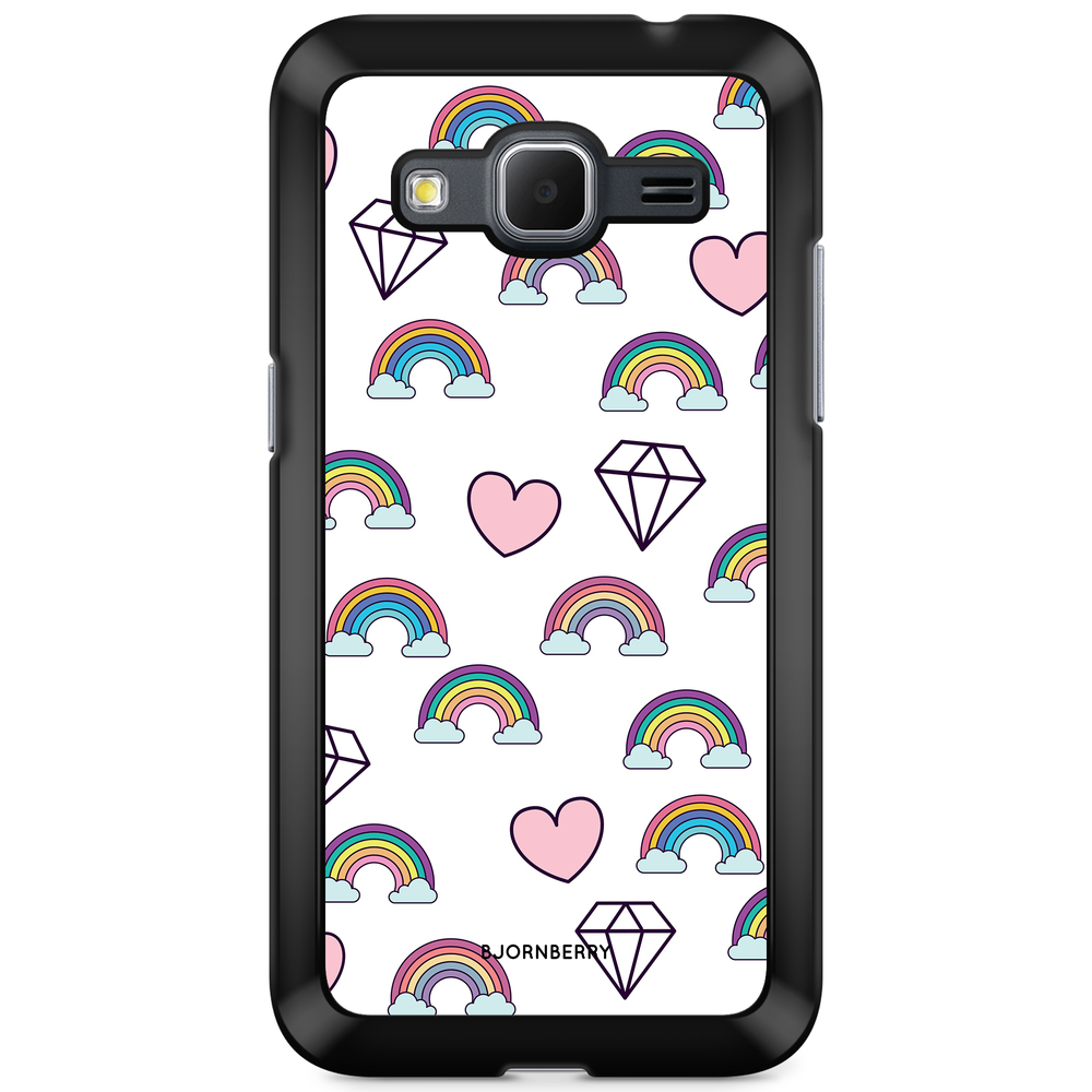 Samsung Galaxy Core Prime Case - Rainbows & Diamonds