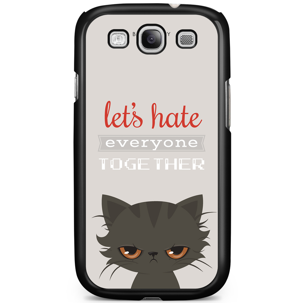 Samsung Galaxy S3 Mini Case - Angry Cat