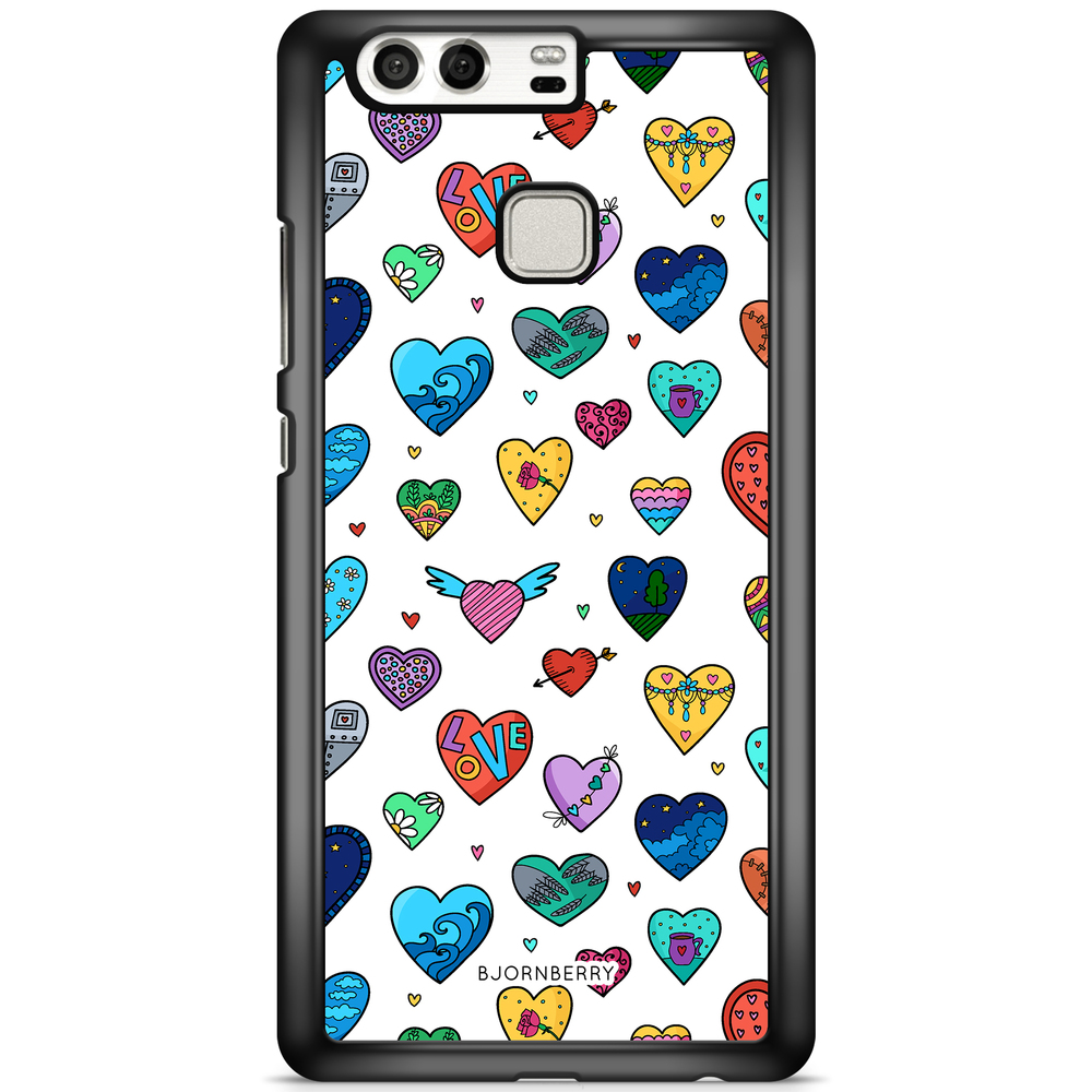 Huawei P9 Case - Hearts