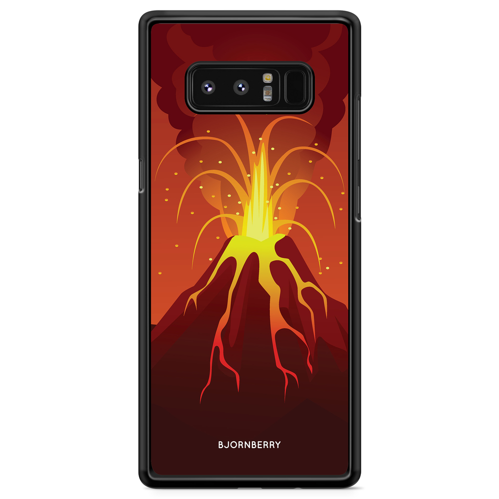 Samsung Galaxy Note 8 Case - Cartoon Vulcano