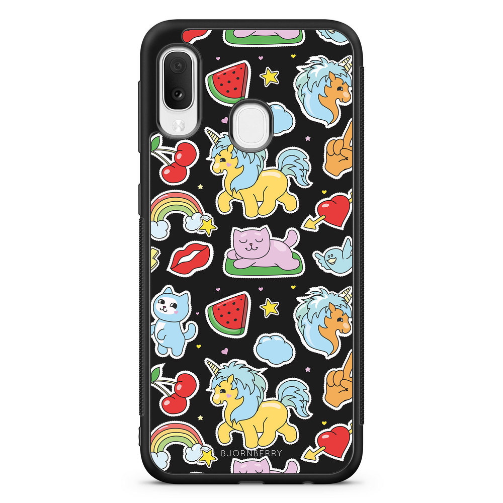 Samsung Galaxy A20e Case - Cute Stickers