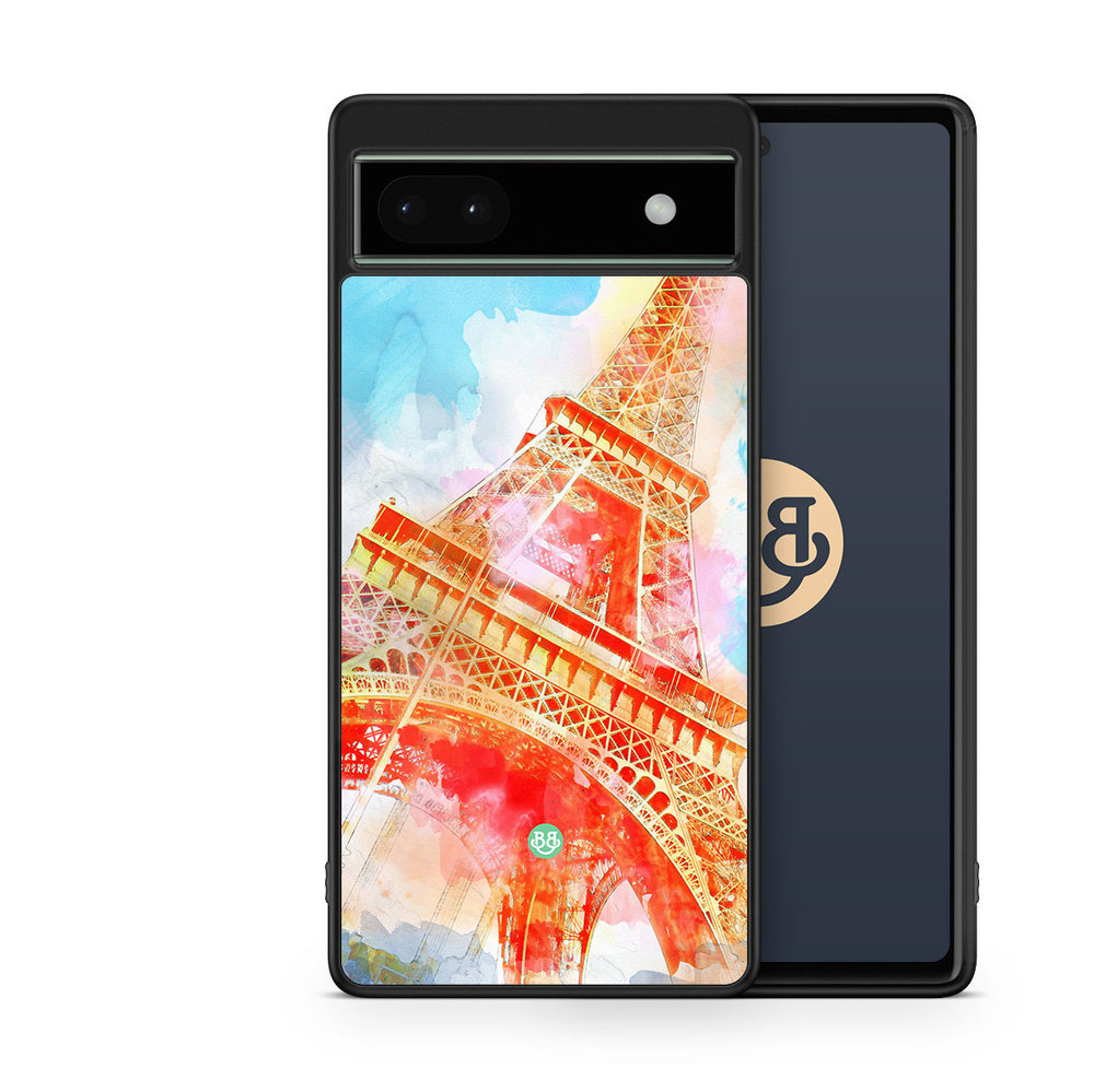 Google Pixel 6a Case - Eiffel Tower