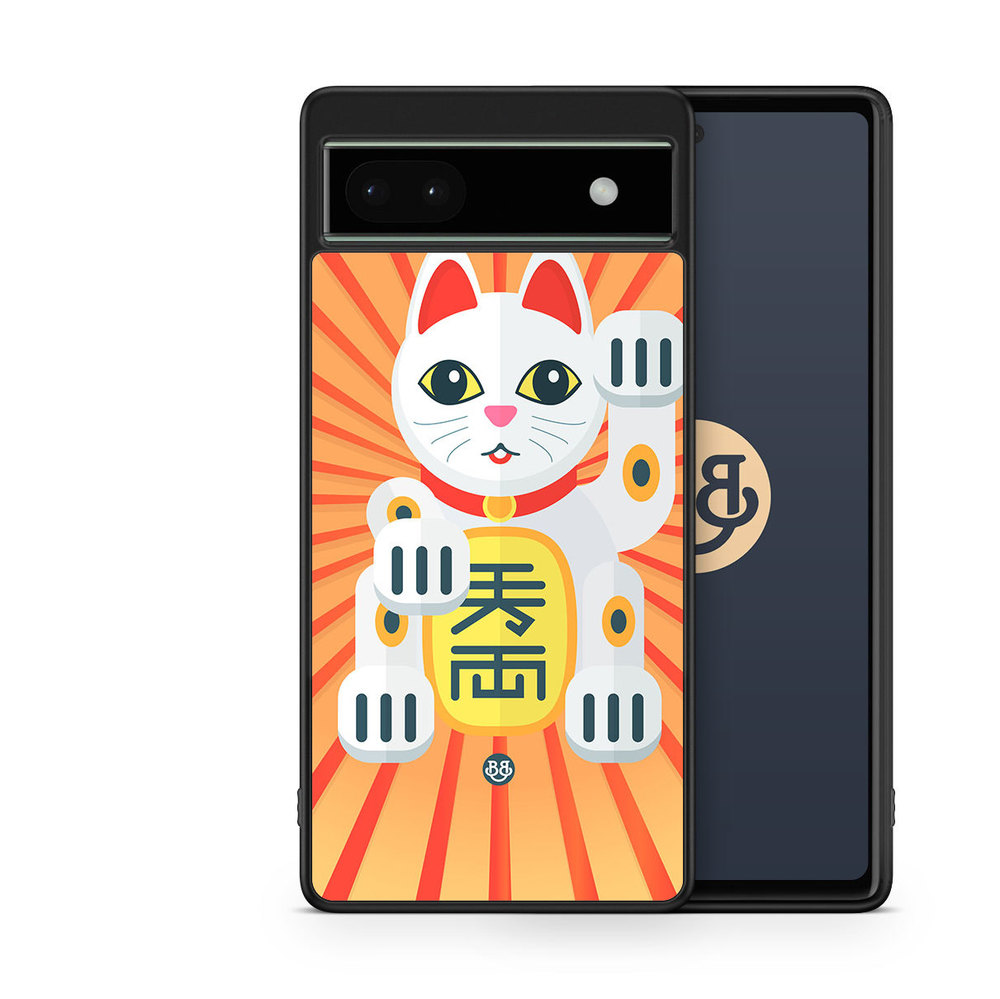 Google Pixel 6a Skal - Lucky Cat