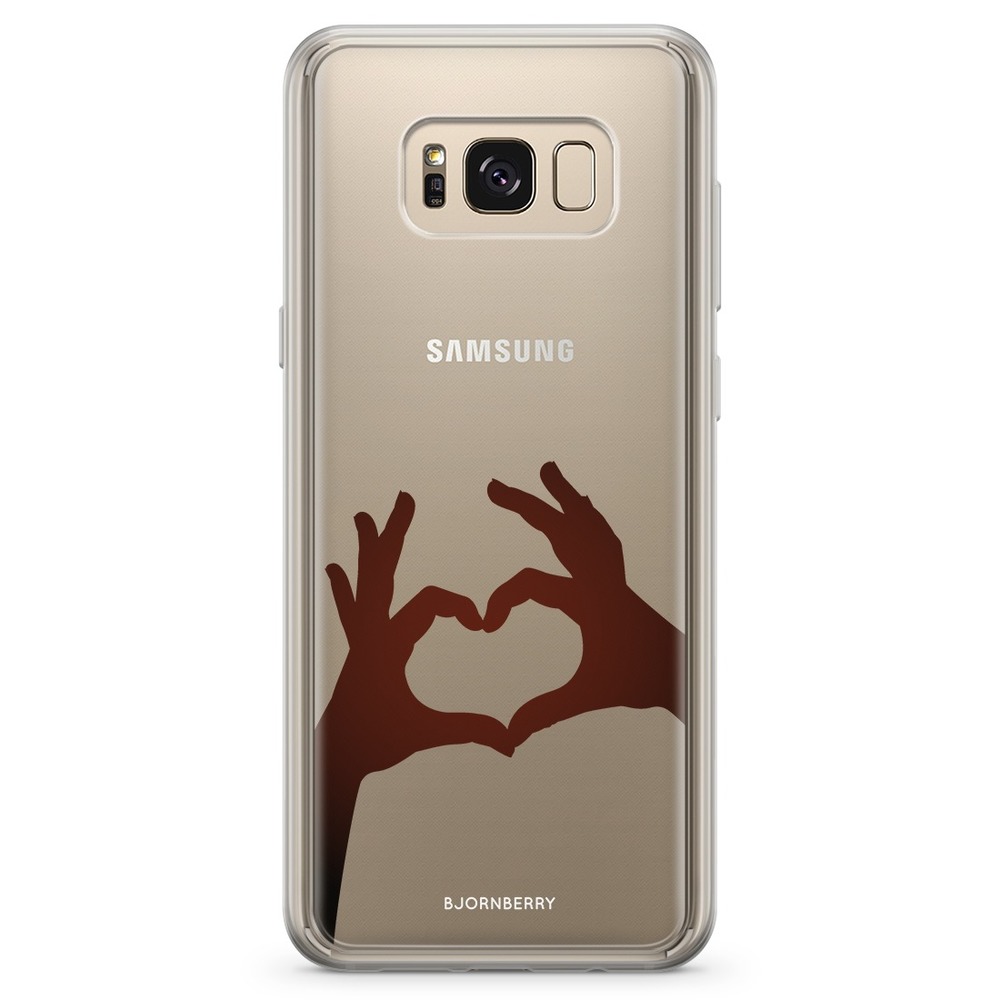 Samsung Galaxy S8 Plus Fashion Skal - Hand Hjärta