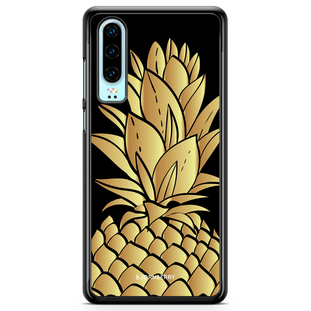 Huawei P30 Case - Gold Pineapple