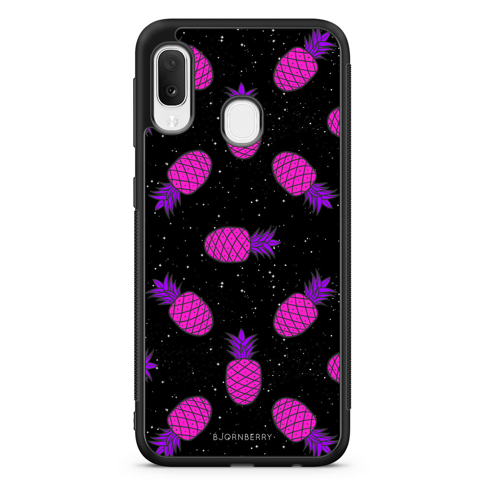 Samsung Galaxy A20e Case - Space Pineapple