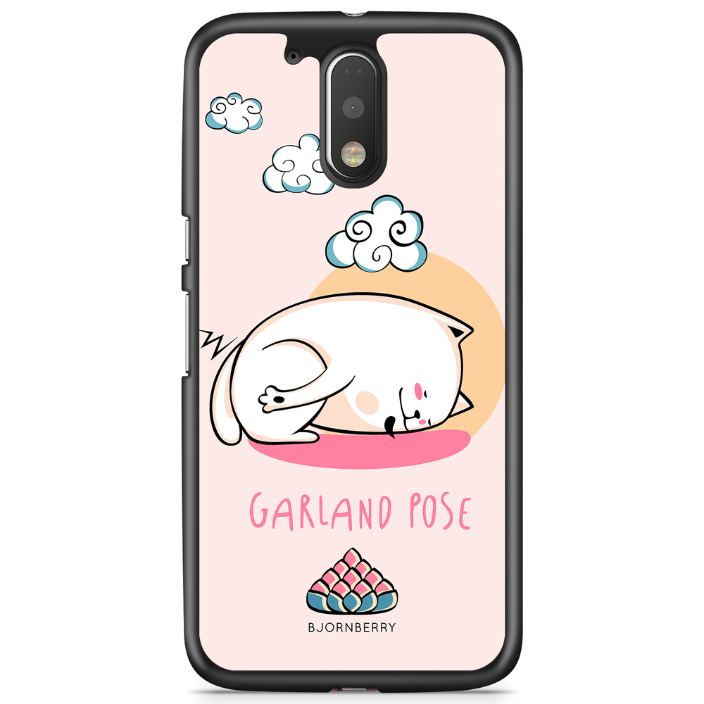 Moto G4/G4 Plus Case - Yoga Cat Garland