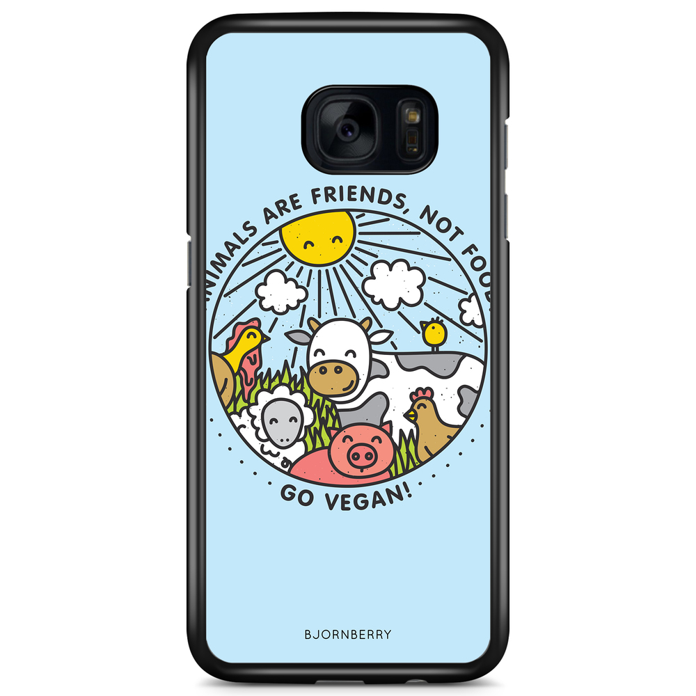 Samsung Galaxy S7 Case - Friends, Not Food
