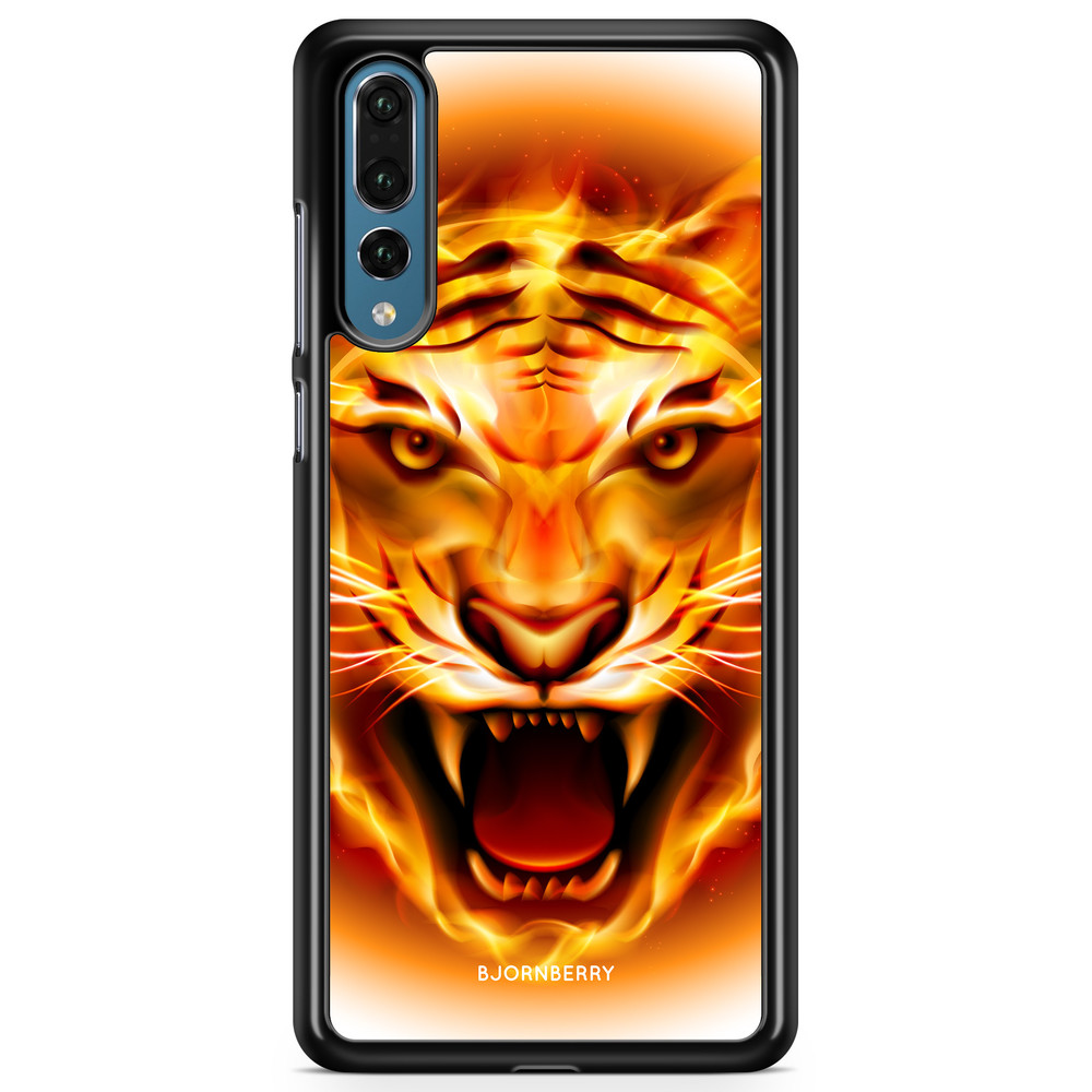 Huawei P20 Pro Case - Flames Tiger