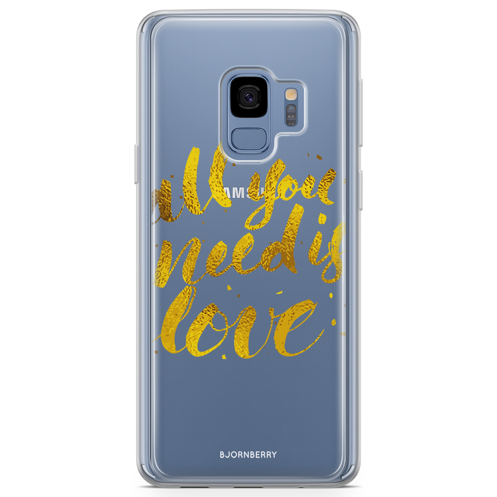 Samsung Galaxy S9 Fashion Case - All you need is love
