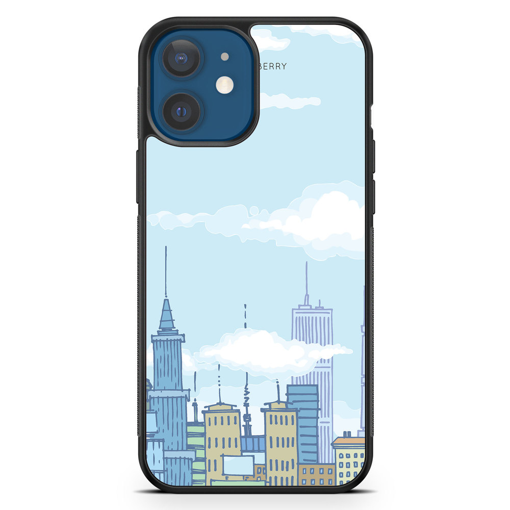 iPhone 12 Mini Case - Cartoon Skyline