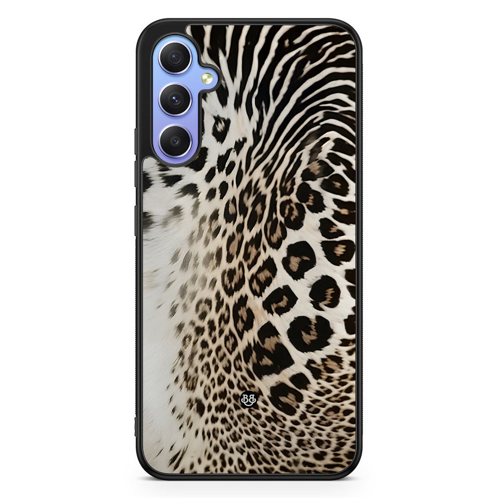 Samsung Galaxy A34 5G Case - WILD BLOOM - Leopard Fade
