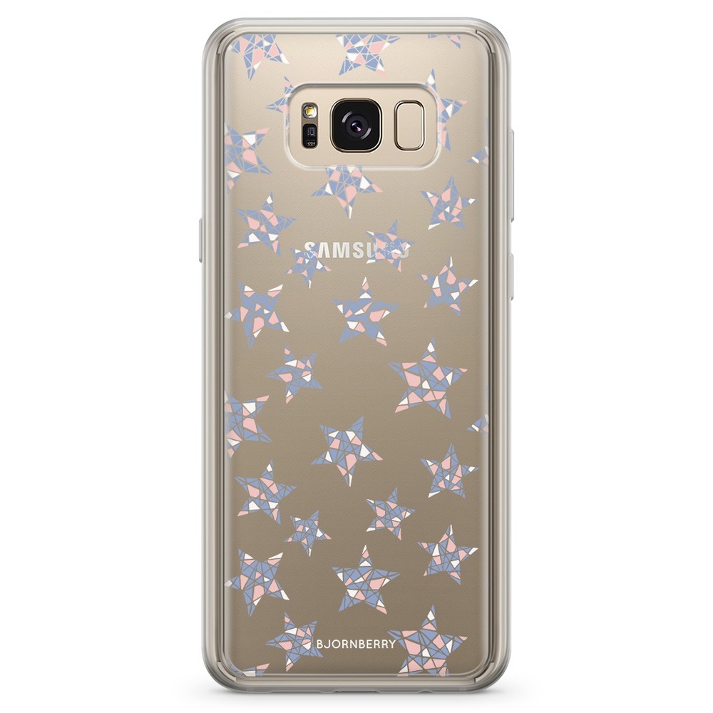 Samsung Galaxy S8 Plus Fashion Case - Rose Quartz Stars