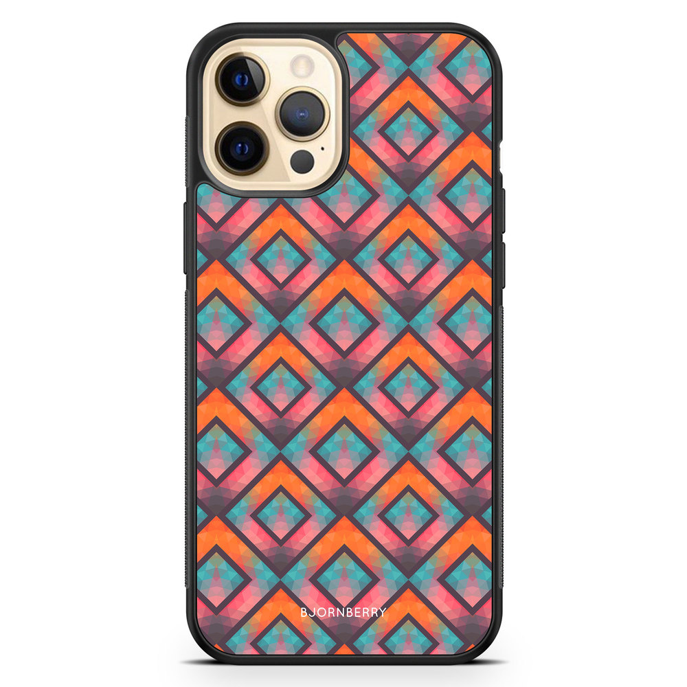 iPhone 12 Pro Max Case - Retro Squares