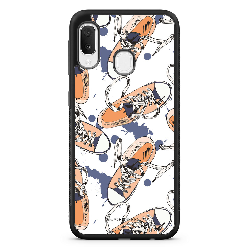 Samsung Galaxy A20e Case - Shoes Pattern