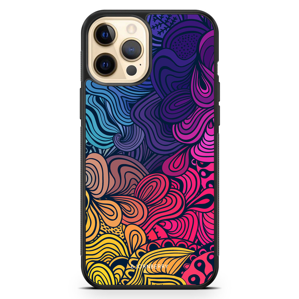 iPhone 12 Pro Max Case - Retro Flowers