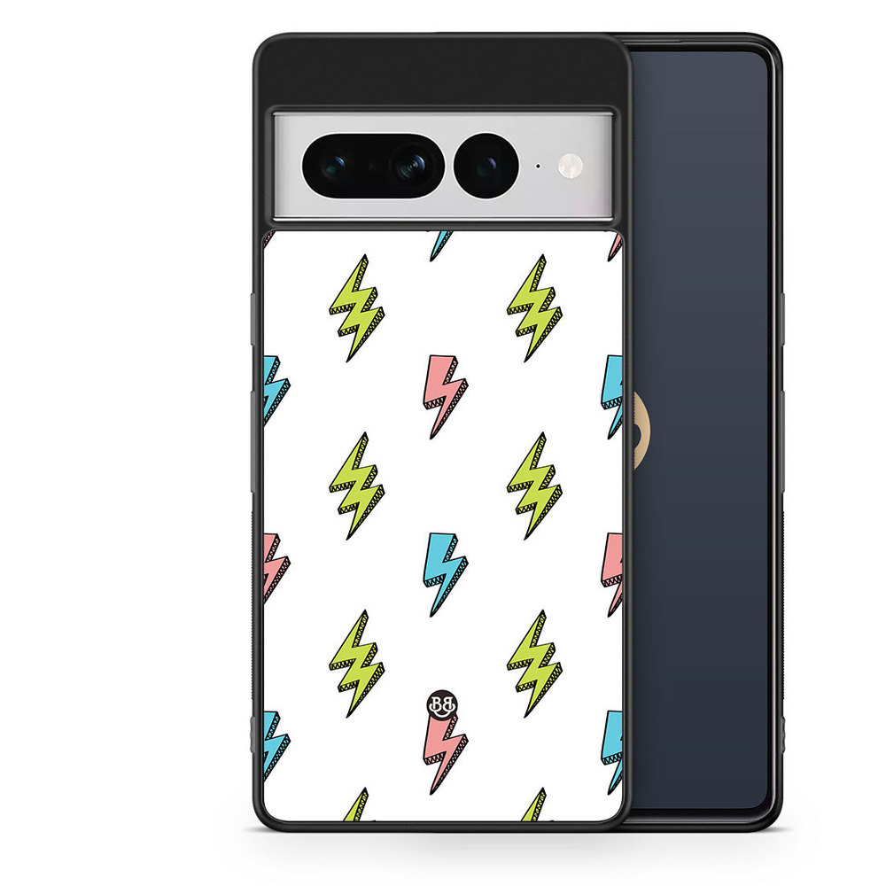 Google Pixel 7 Pro Case - Lightning Bolts